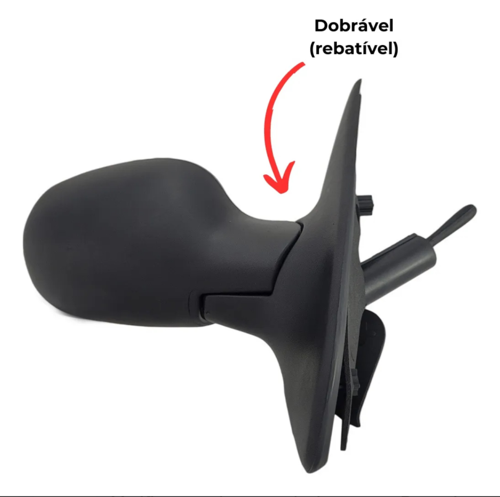 Espelho Retrovisor Renault Clio 2000 A 2012 Com Controle Lado Esquerdo - #1