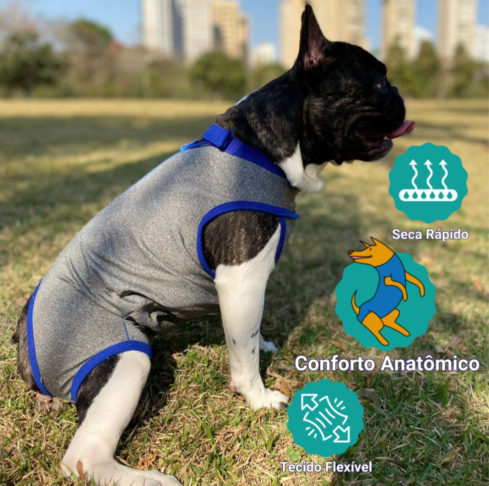 Roupa Pós Cirúrgica Pet Castração Macho Nº 3 KeePets - #8