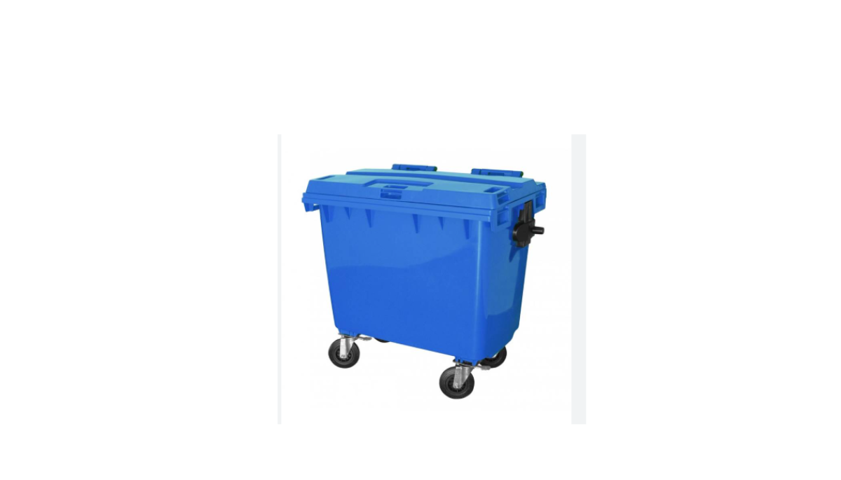 LIXEIRA COLETOR MOVEL PARA LIXO CAPACIDADE 660L