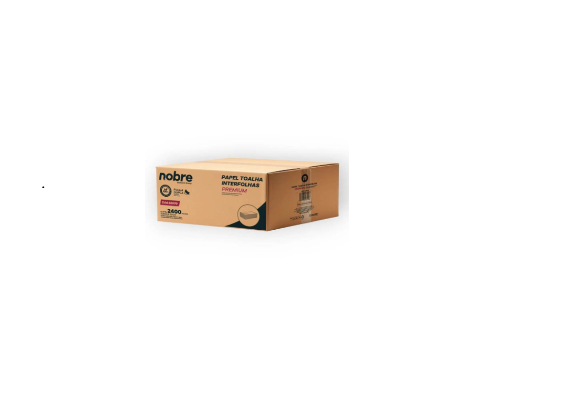 PAPEL TOALHA INTERFOLHA FOLHA DUPLA 2400 FOLHAS