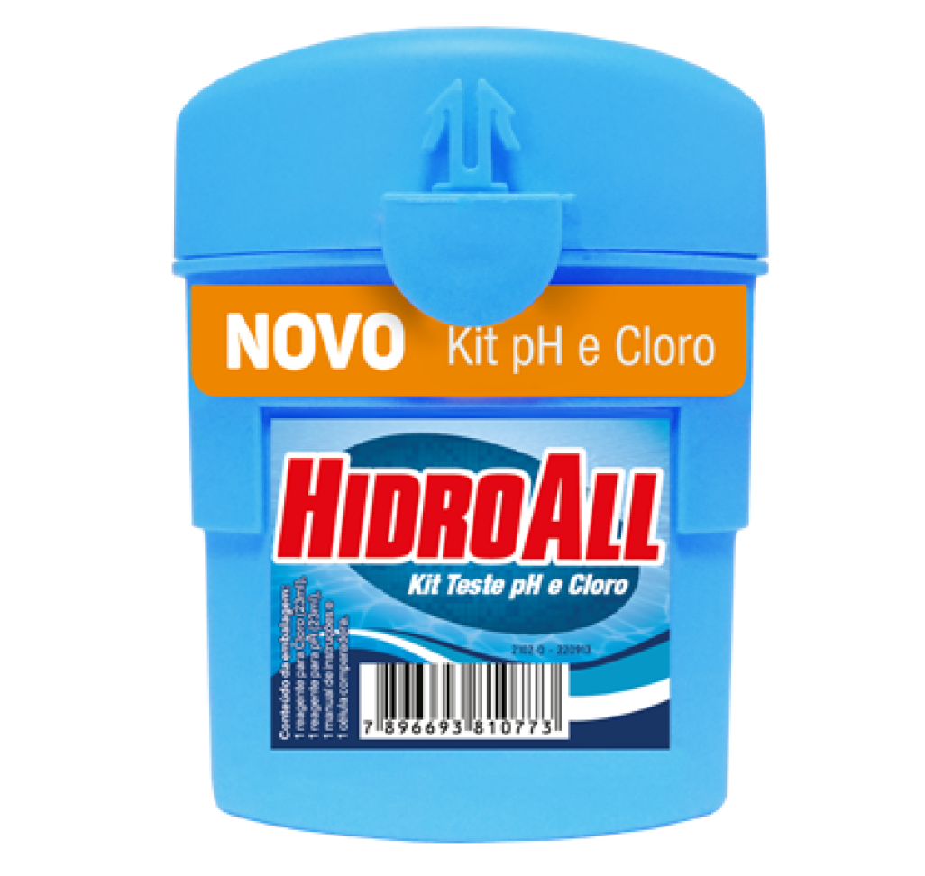 KIT DE TESTE PH/CLORO