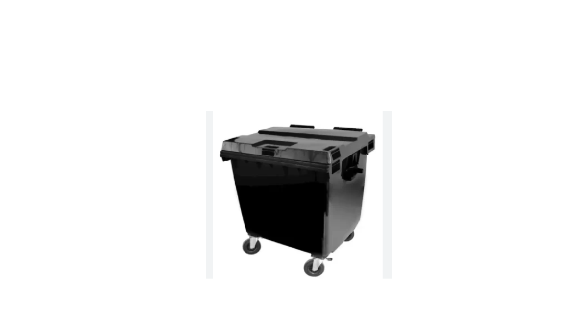 LIXEIRA COLETOR MOVEL PARA LIXO CAPACIDADE 660L - #6
