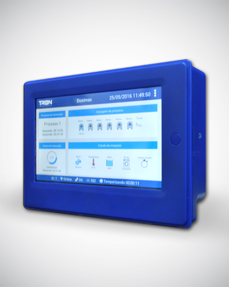 WEBTOUCH | CONTROLADOR COM GERENCIAMENTO REMOTO PARA LAVANDERIA