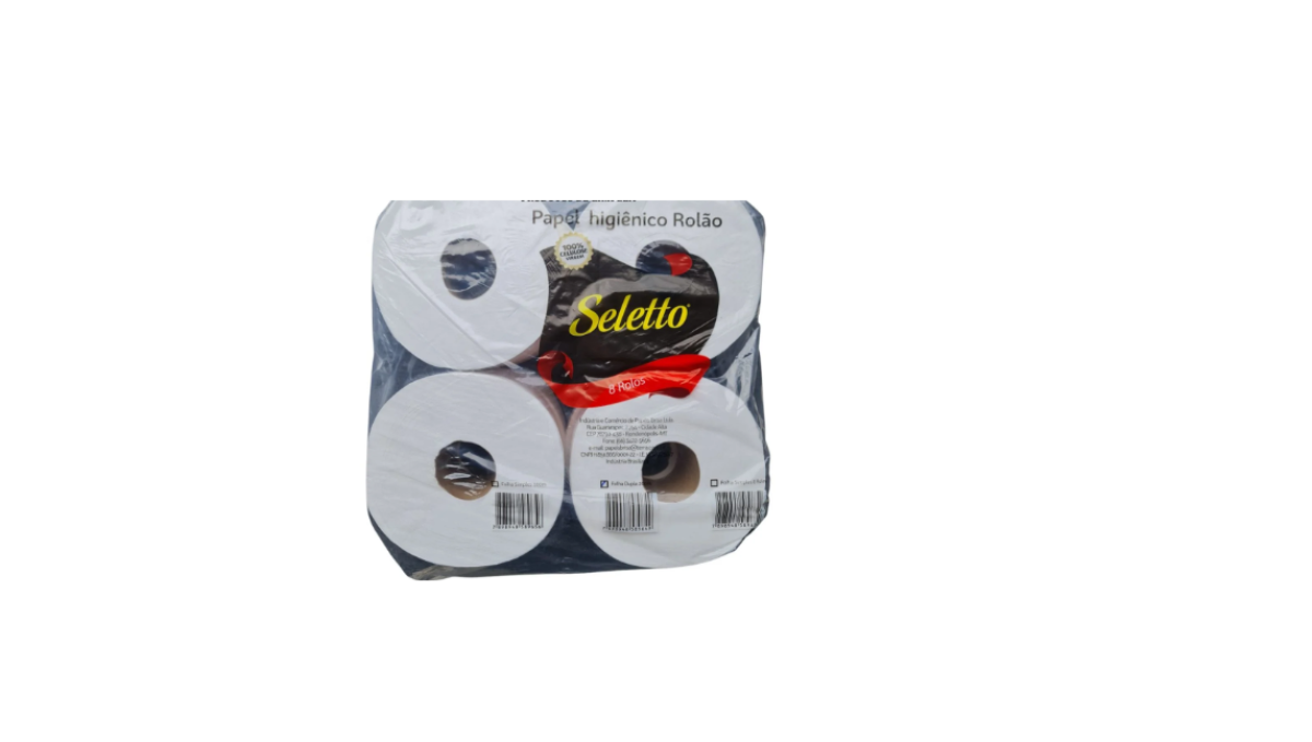 PAPEL HIGIÊNICO ROLO 200M FOLHA DUPLA
