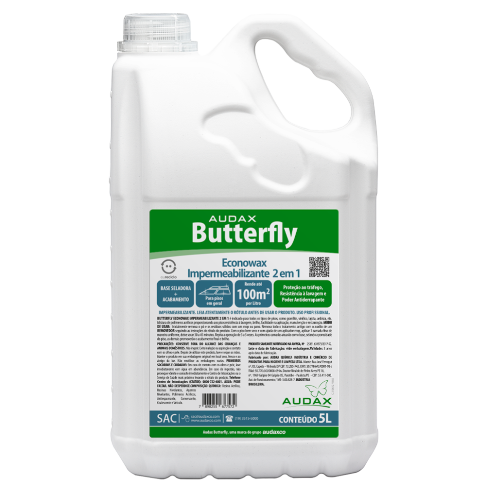 BUTTERFLY ECONOWAX IMPERMEABILIZANTE 2 EM 1