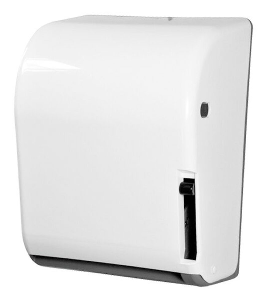 DISPENSER CLASSICO ALAVANCA PARA PAPEL BOBINA (ATÉ 200m)