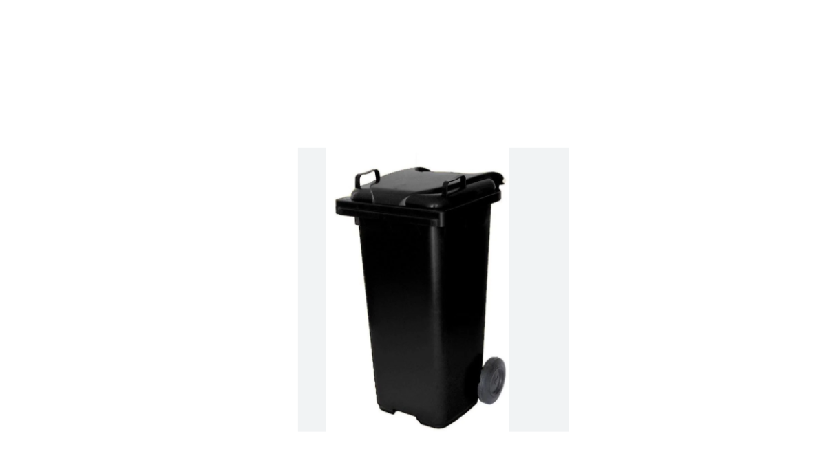 LIXEIRA COLETOR PLÁSTICO 120L LATERAL - #4