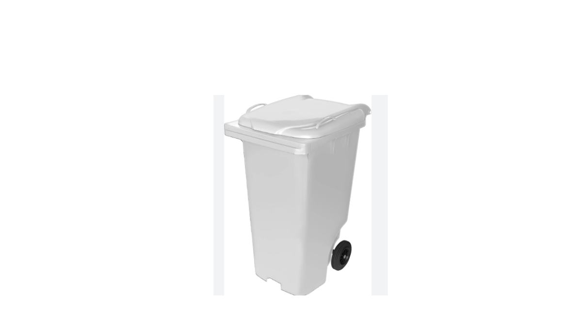 LIXEIRA COLETOR PLÁSTICO 240L COM RODAS DE 200mm - #4