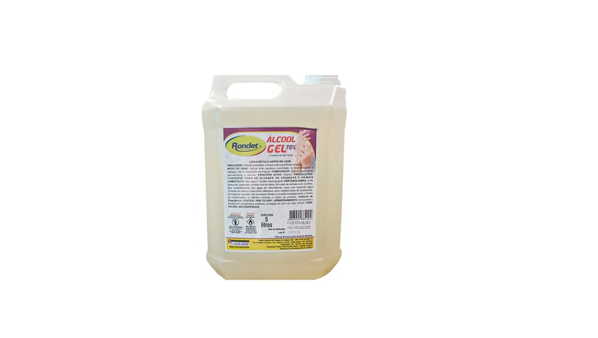ALCOOL GEL 70º RD