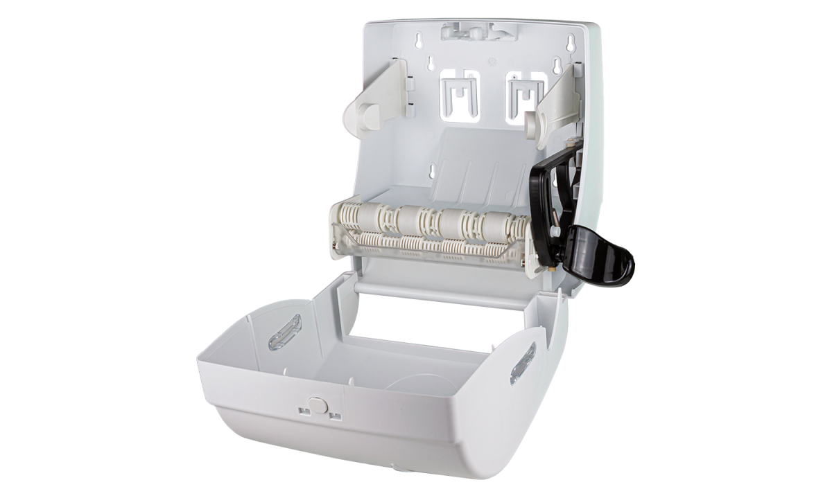 DISPENSER TOALHEIRO BOBINA ALAVANCA COMPACTO DROPY - #3