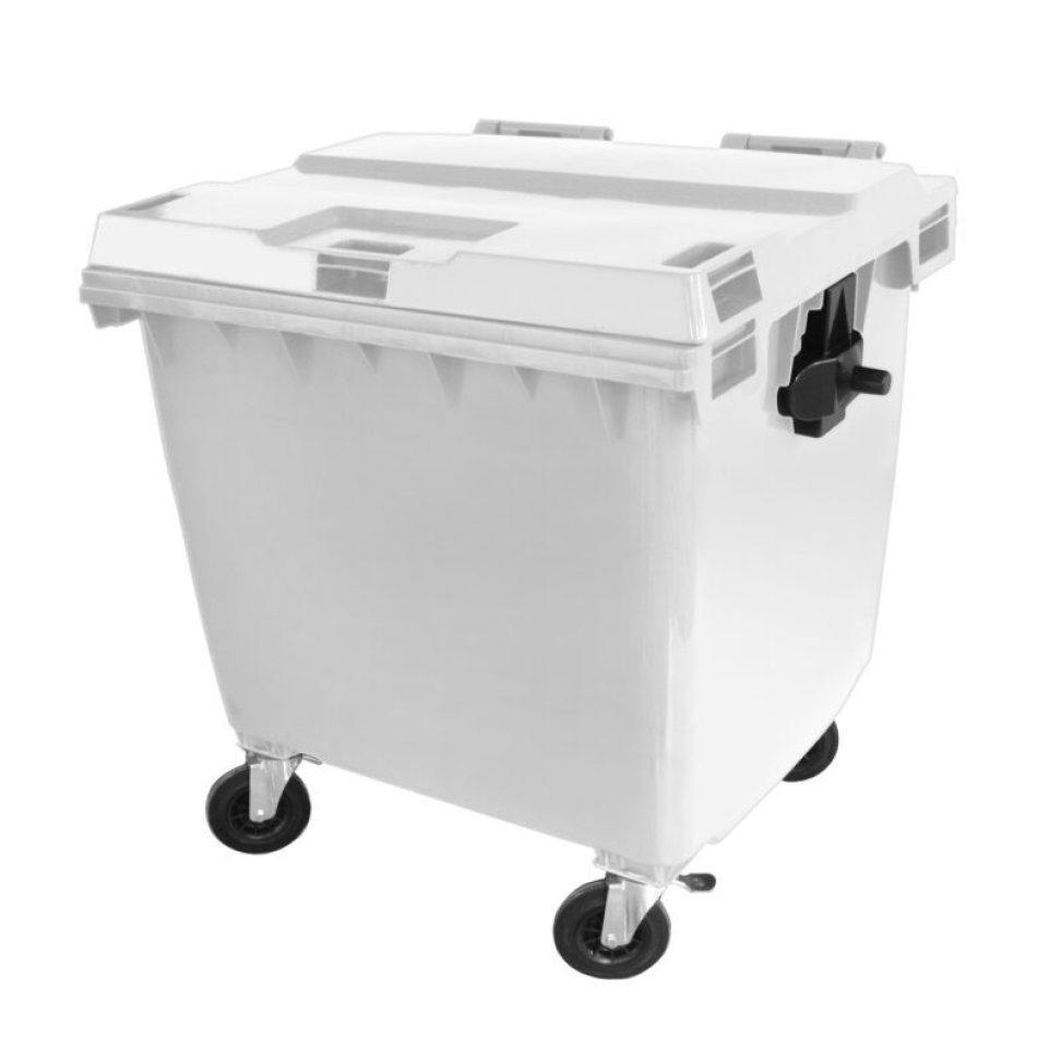 LIXEIRA COLETOR MOVEL PARA LIXO CAPACIDADE 1000L