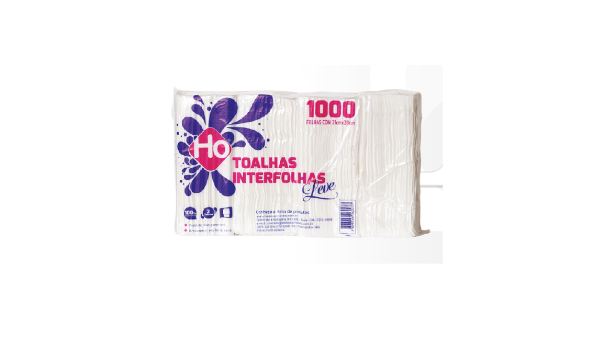 PAPEL TOALHA INTERFOLHA BRANCO LEVE