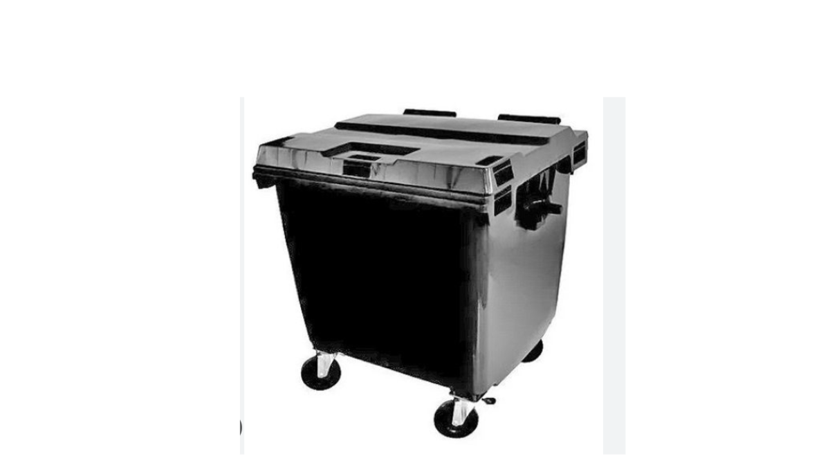 LIXEIRA COLETOR MOVEL PARA LIXO CAPACIDADE 1000L