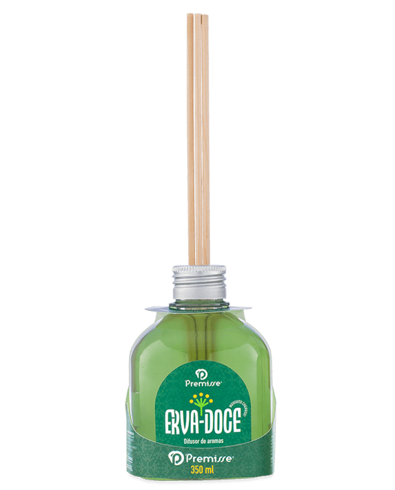 DIFUSOR DE AROMAS 350ML COM VARETAS