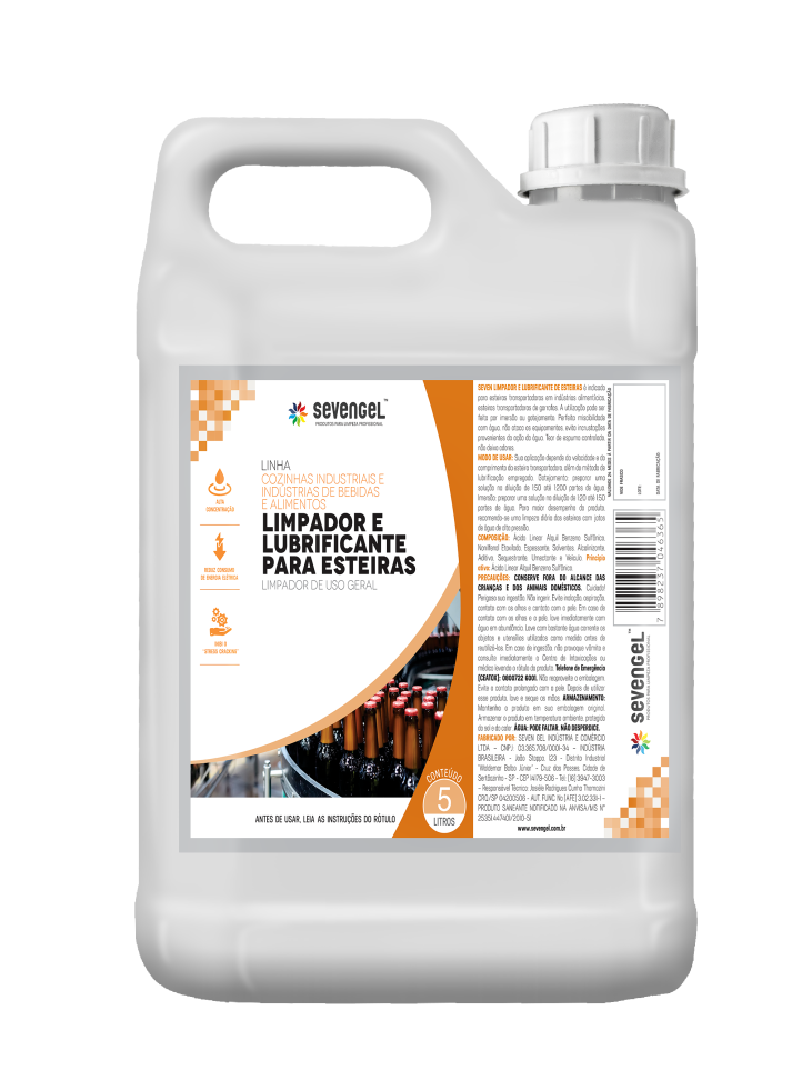 SEVEN LIMPADOR E LUBRIFICANTE PARA ESTEIRAS