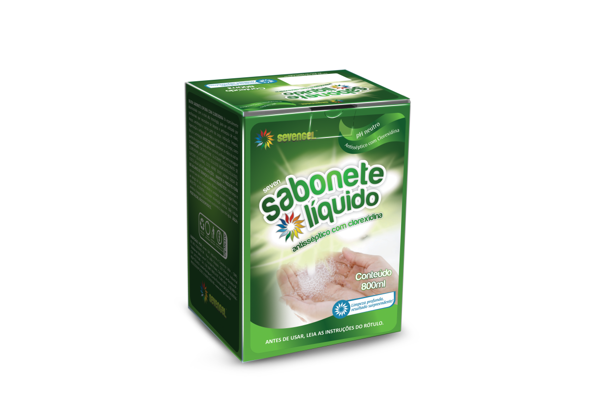 SEVEN SABONETE LÍQUIDO COM CLOREXIDINA - #3