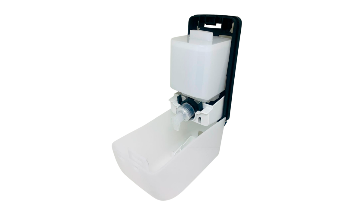 DISPENSER SABONETEIRA RESERVATÓRIO SABONETE LIQUIDO/GEL 450ML DROPY - #3
