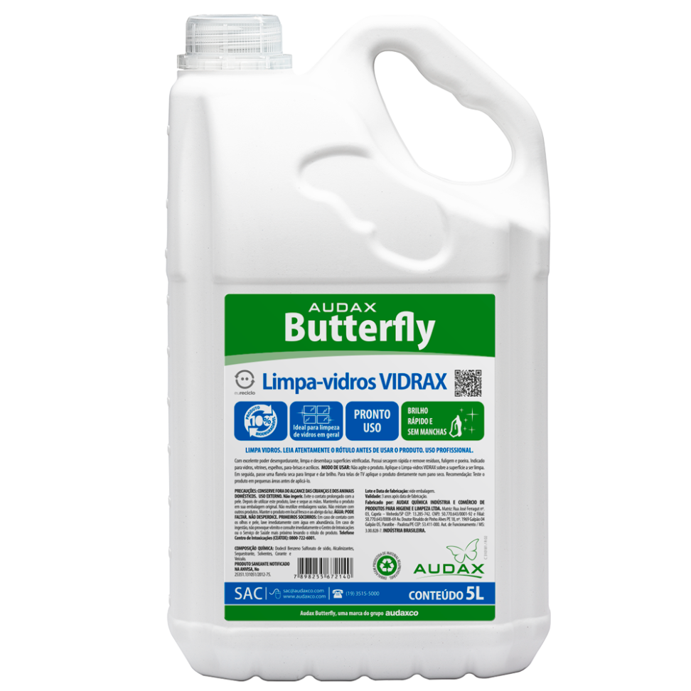 BUTTERFLY LIMPA-VIDROS VIDRAX