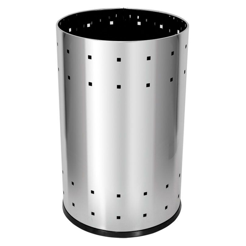 LIXEIRA TELADA EM AÇO INOX - #3