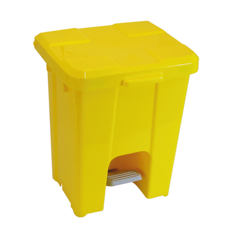 LIXEIRA QUADRADA COM PEDAL DE 15L