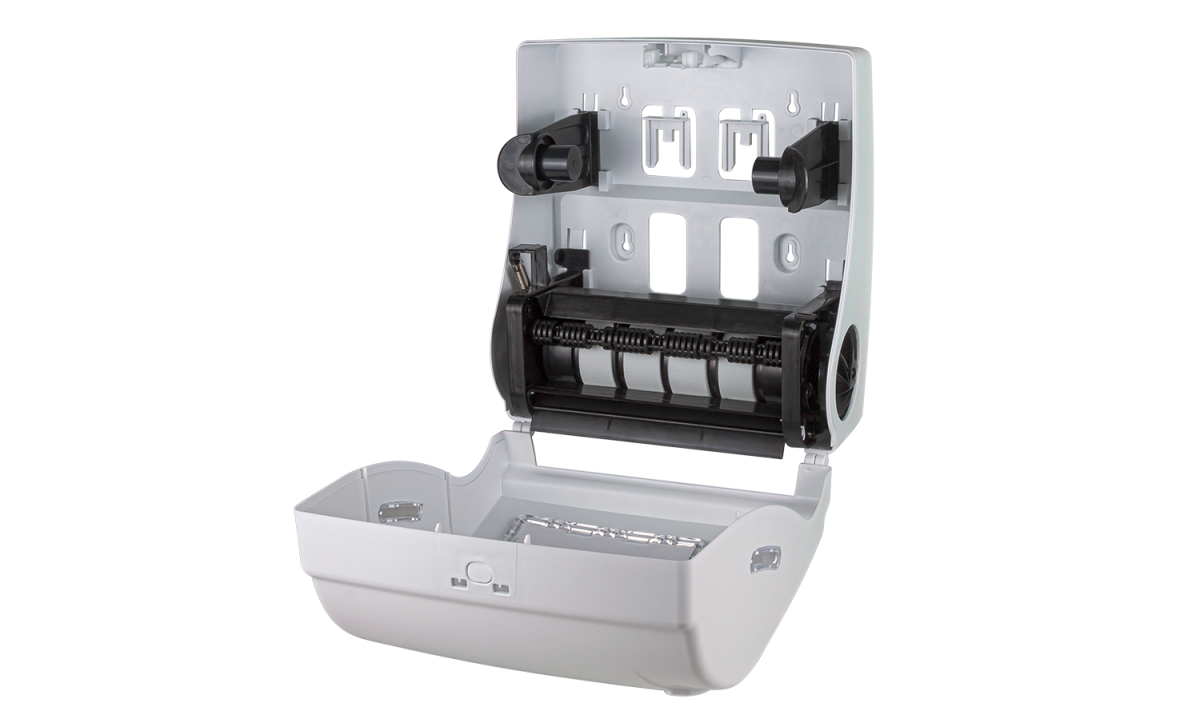 DISPENSER TOALHEIRO BOBINA AUTOCORTANTE COMPACTO INFINTY