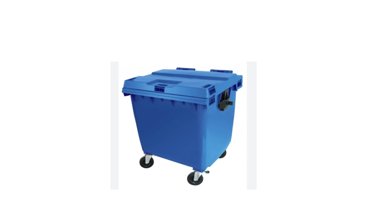 LIXEIRA COLETOR MOVEL PARA LIXO CAPACIDADE 1000L - #3