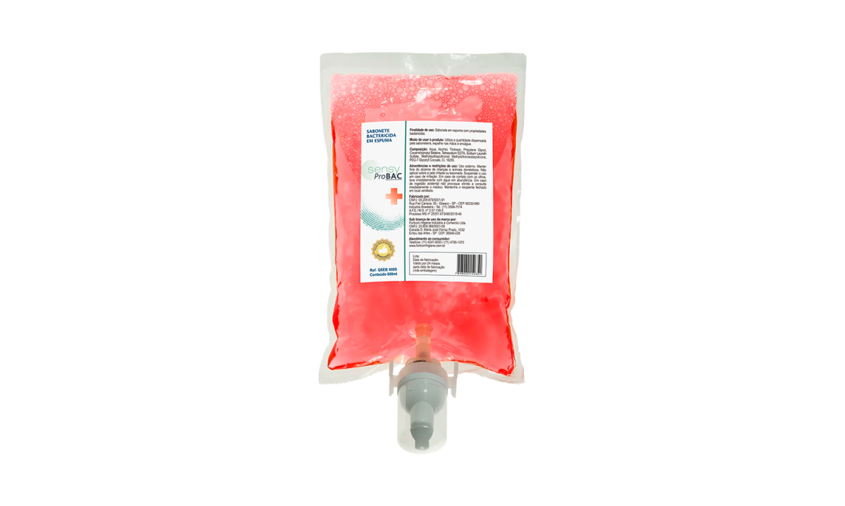 REFIL SABONETE ESPUMA BACTERICIDA SENSY