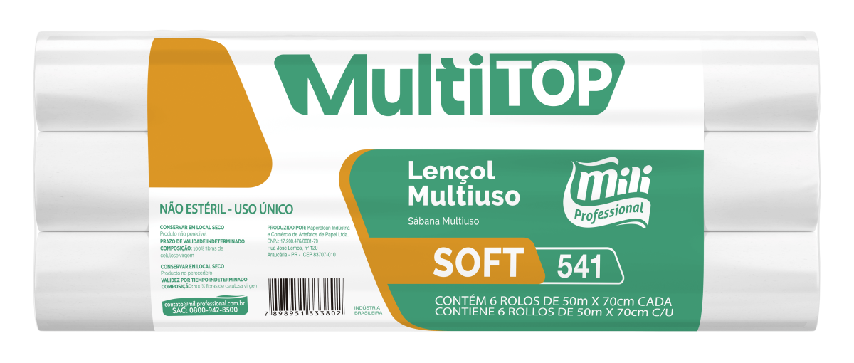 LENÇOL MULTIUSO MULTITOP 70CM