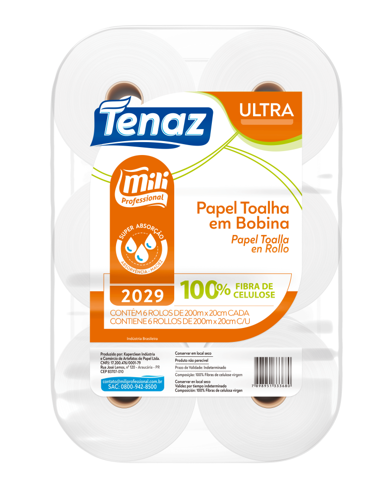 PAPEL TOALHA BOBINA ULTRA