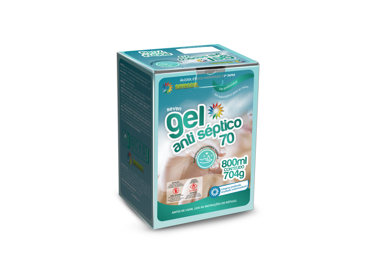 SEVEN ALCOOL GEL ANTISSÉPTICO 70% - #4