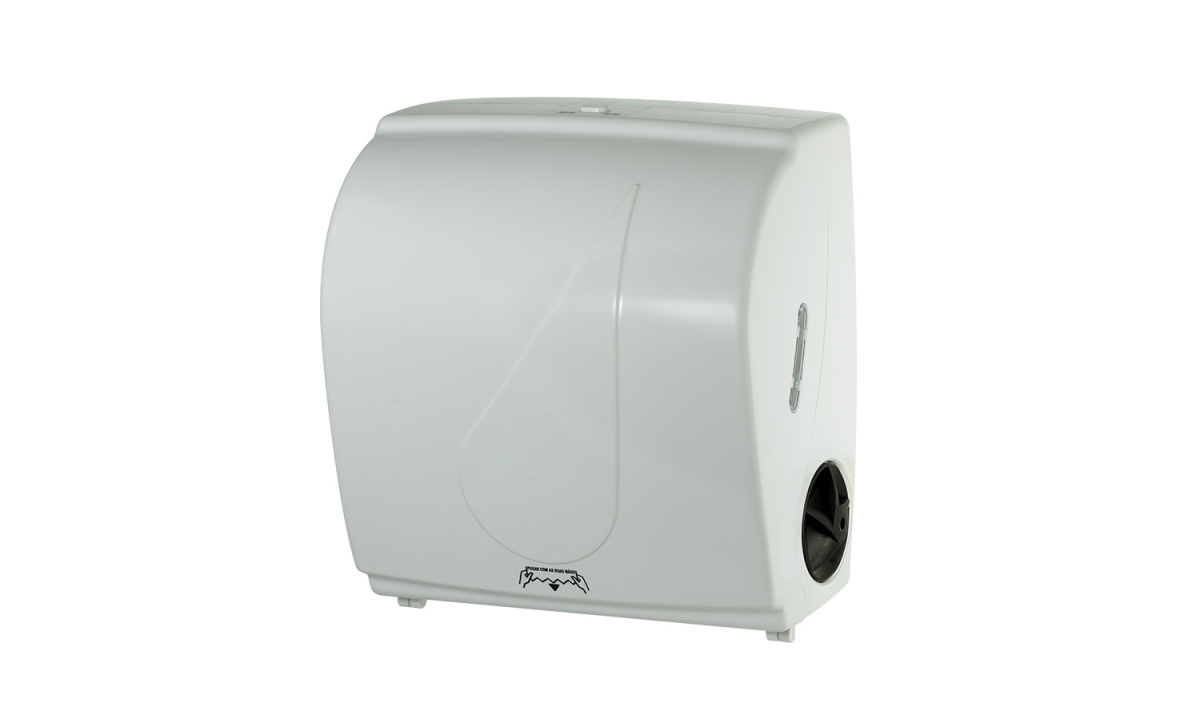 DISPENSER TOALHEIRO BOBINA AUTOCORTANTE COMPACTO DROPY