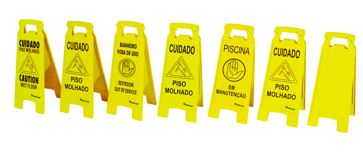 PLACAS DE SINALIZAÇÃO