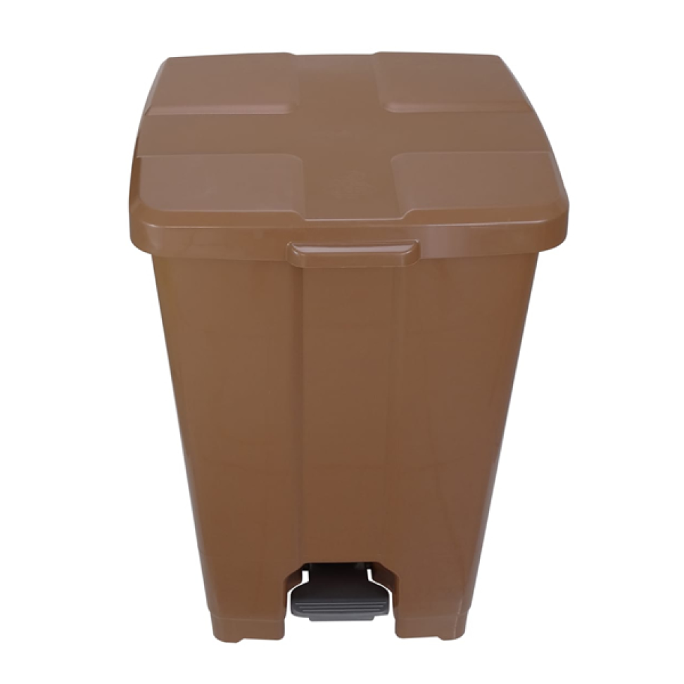 LIXEIRA QUADRADA COM PEDAL DE 25L