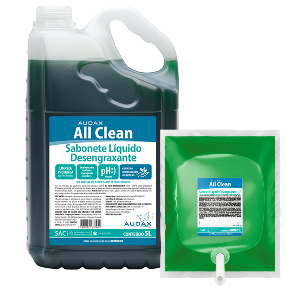 ALL CLEAN SABONETE DESENGRAXANTE