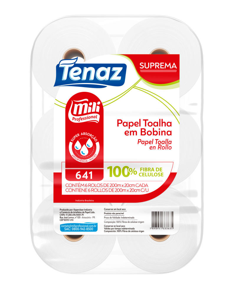 PAPEL TOALHA BOBINA SUPREMA