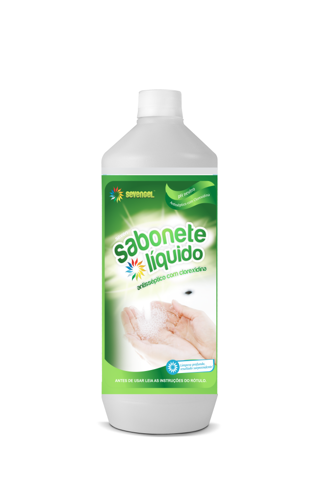 SEVEN SABONETE LÍQUIDO COM CLOREXIDINA