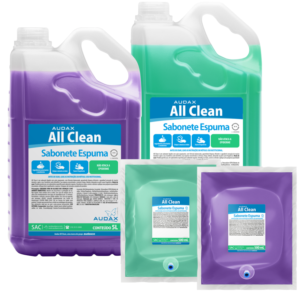 ALL CLEAN SABONETE ESPUMA