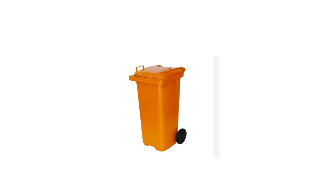 LIXEIRA COLETOR PLÁSTICO 120L LATERAL - #3