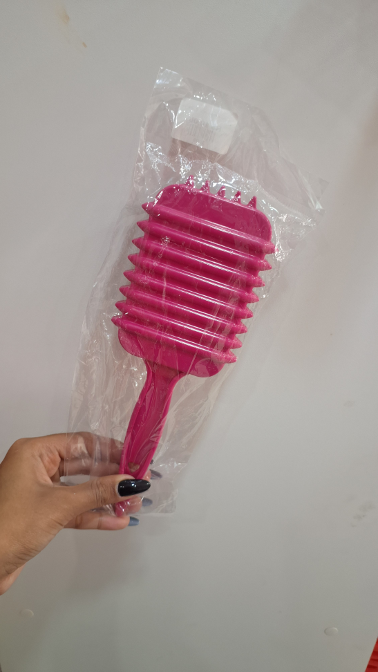 Escova Raquete Cachos