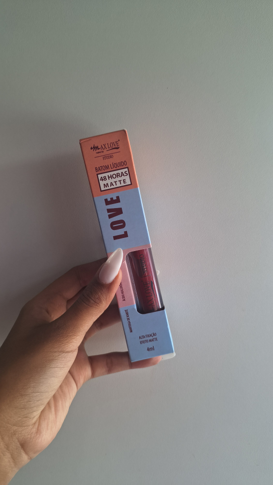 Batom Liquido Matte 48h Max Love - Cor 254