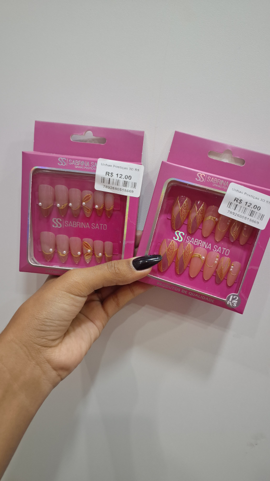 Unhas Postiças 3D Sabrina Satto
