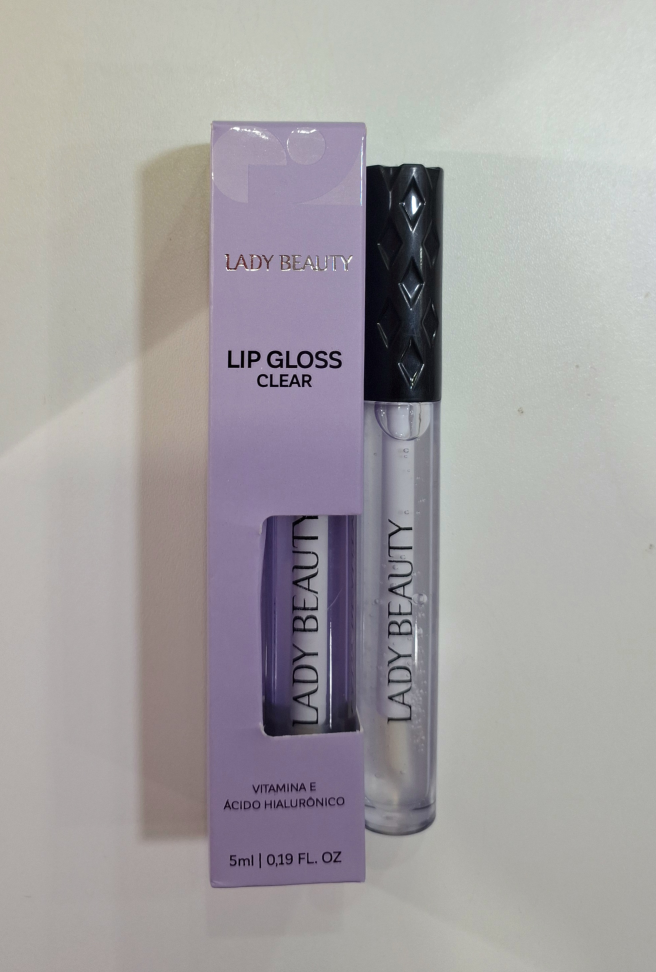 Lip Gloss Clear Lady Beauty