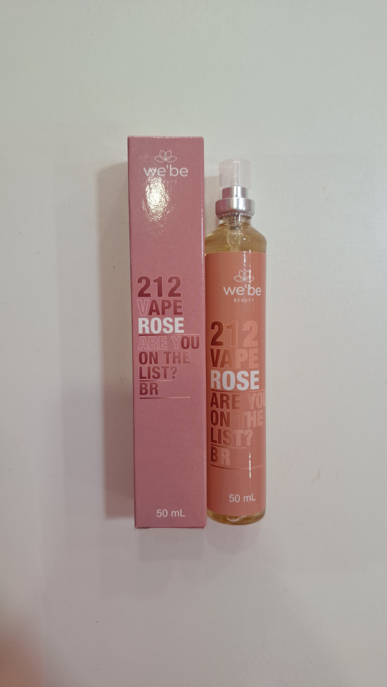 Perfume We'Be 212 Vape Rose 50ml