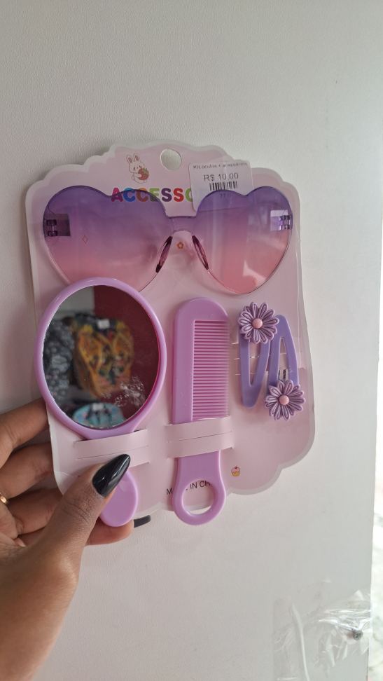 Kit óculos + Acessórios