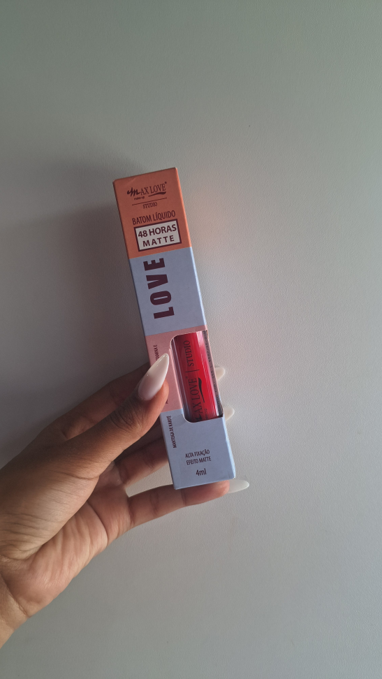 Batom Liquido Matte 48h Max Love - Cor 255
