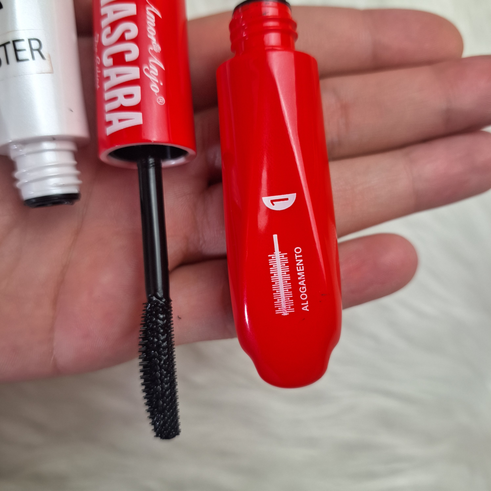 Máscara de Cílios 2 em 1 Ultra Volume + Alongamento À Prova D'água AJ - #2