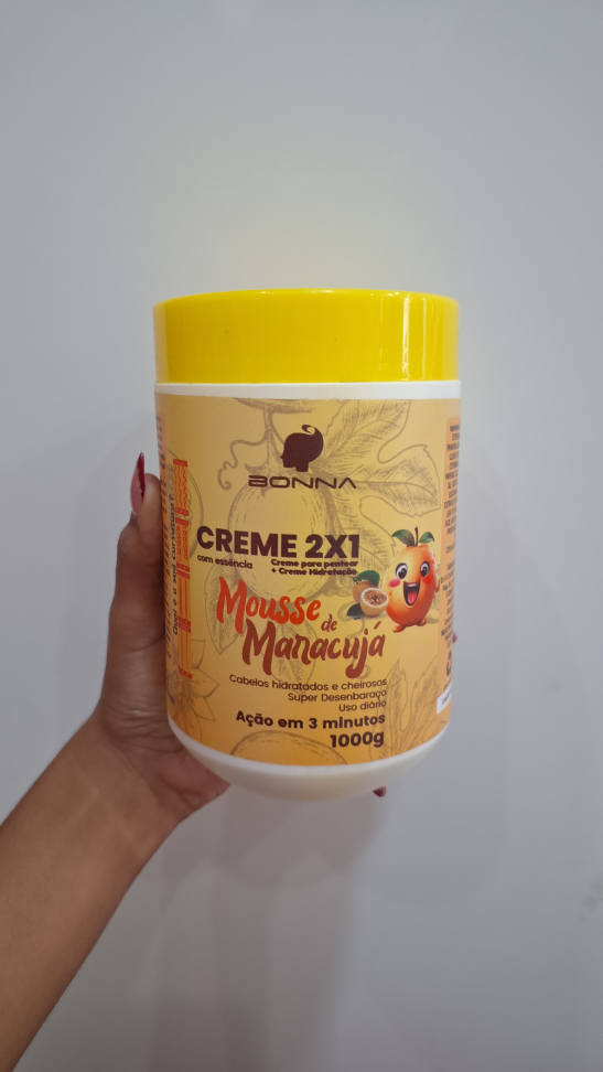 Bonna 2 em 1 mousse de maracujá 1kg