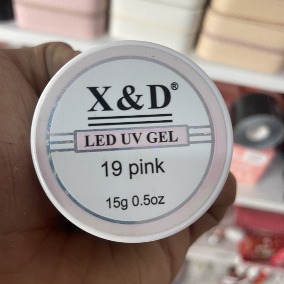 Gel para Unha Pink X&D - #1