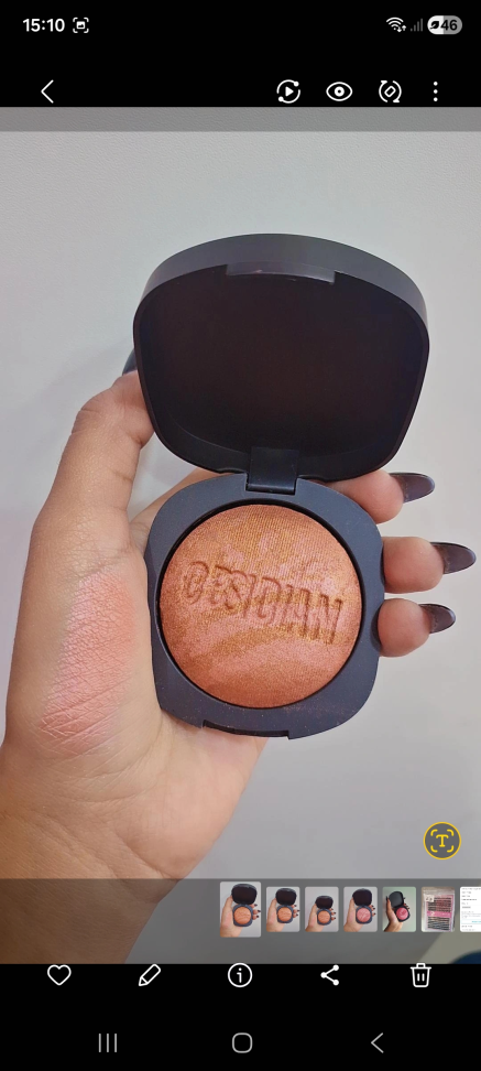 Blush obsidian Allegory Of Honor