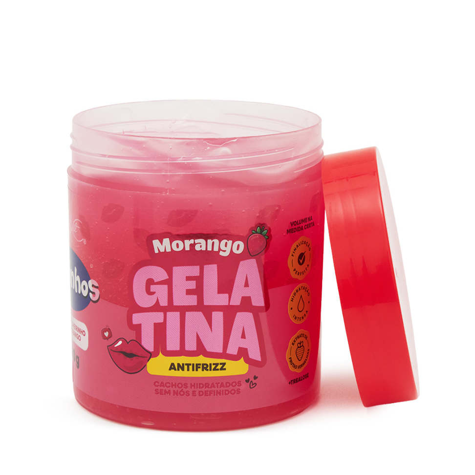 Gelatina Capilar Morango - Antifrizz - BelKit - #2